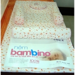 Спальный комплект для новорожденного: матрас и валики, размер 120x60x3 см, фото 2